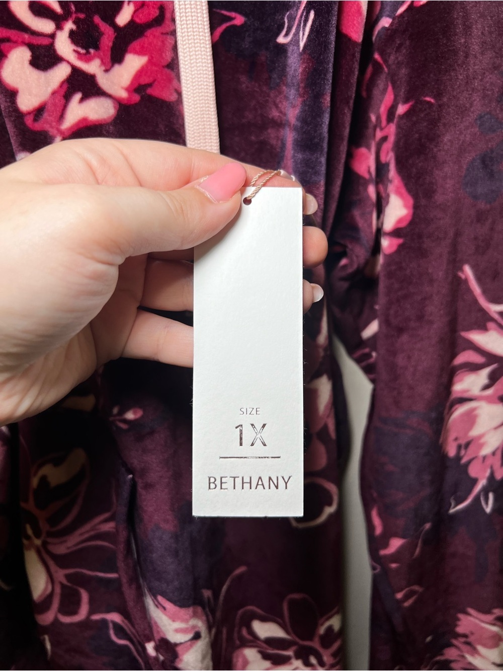 LuLaRoe Bethany Cozy Zip Front Hoodie - Picture 4 of 6